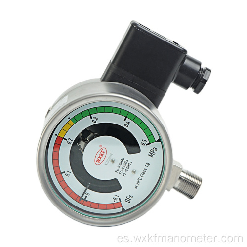Medidor de manómetro de indensidad de gas SF6 de gas SF6